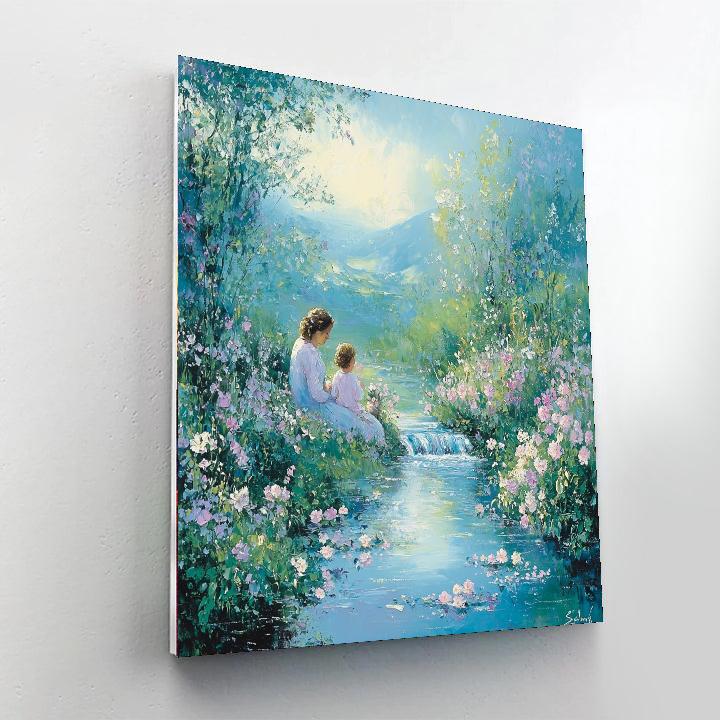 Serenade Of Serenity Painting Number Kit
