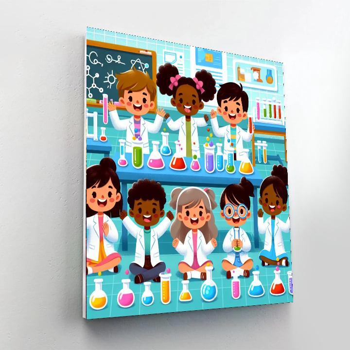 Fun Science Experimentation Painting Number Kit