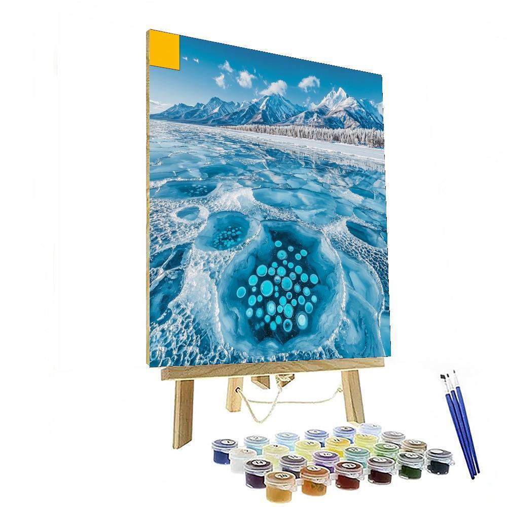Baikal Ice - Russia Paint By Number