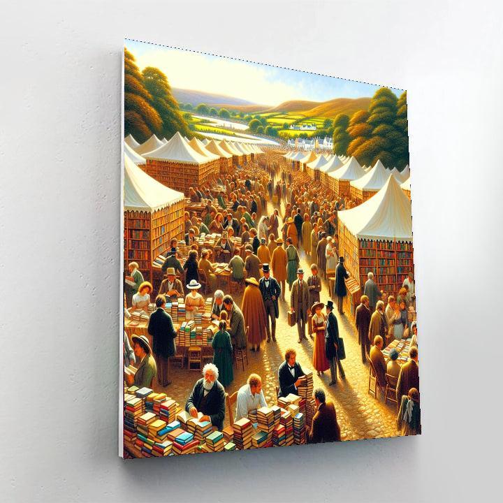 Hay Festival - Hay-on-wye, Wales Paint By Color