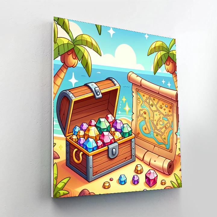 Timeless Treasure Paint By Numbers Art