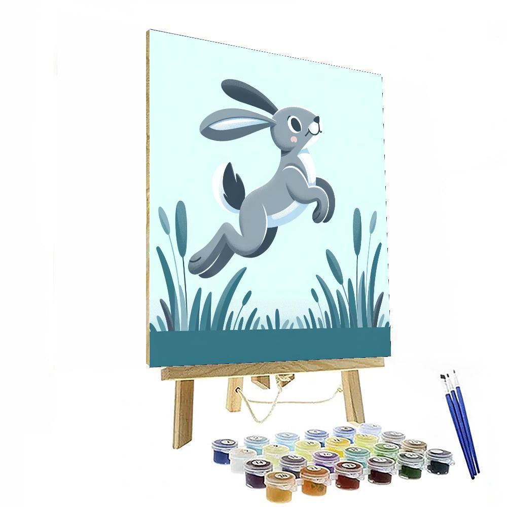 Hopping Hare Haven Paint By Color