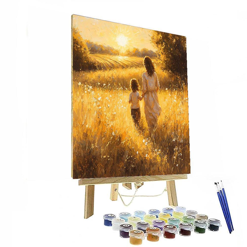 Golden Hour Bonding Paint By Numbers