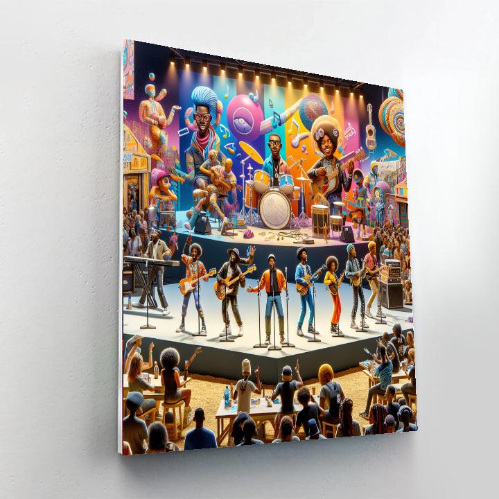 Bumbershoot - Usa Paint By Number