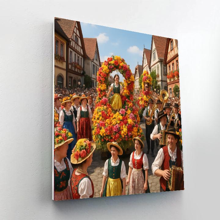 Carnival Of Blumen - Germany DIY Paint By Numbers