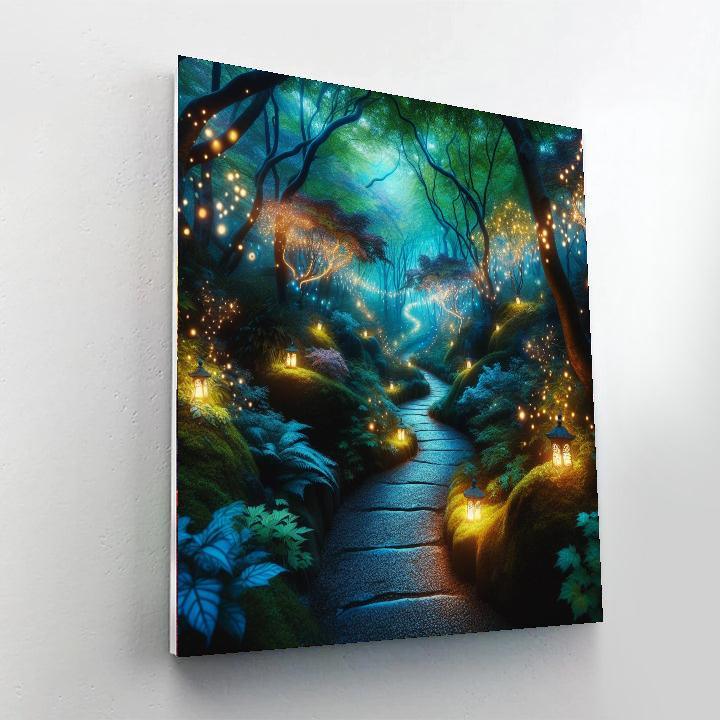 Enchanted Evening Walk Painting By Numbers Kit
