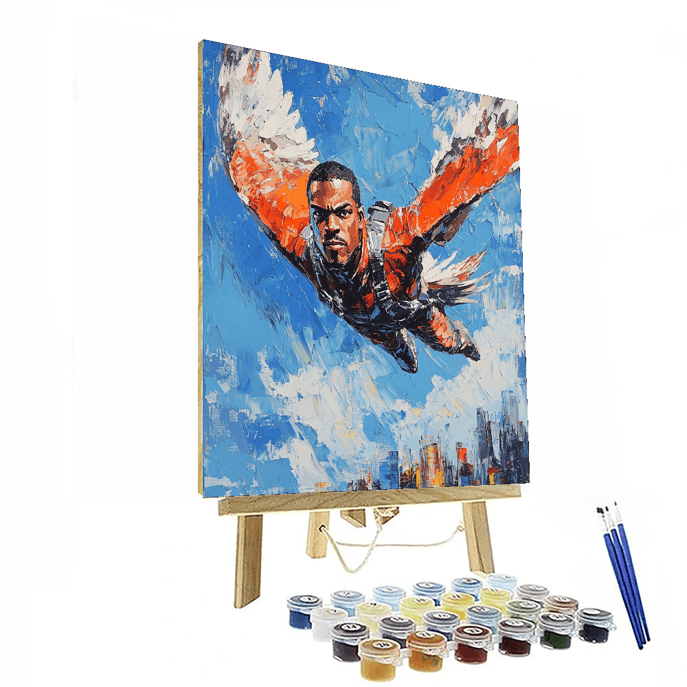 Anthony Mackie: The Flight Of The Falcon Paint By Number