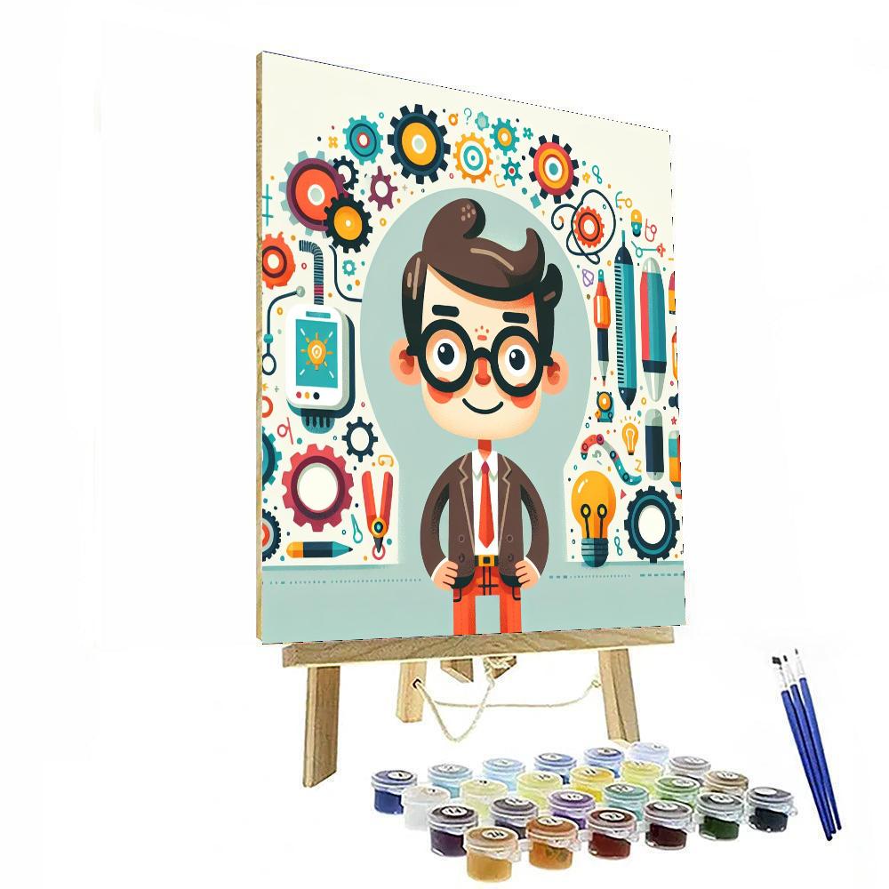 Inventor's Imaginarium Numbered Painting Kits