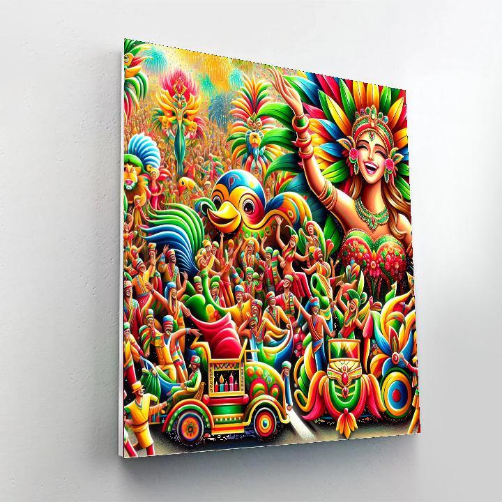 Colorful Festival Parade Paint By Numbers