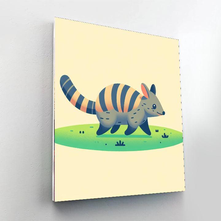 Nifty Numbat Painting By Numbers Kit