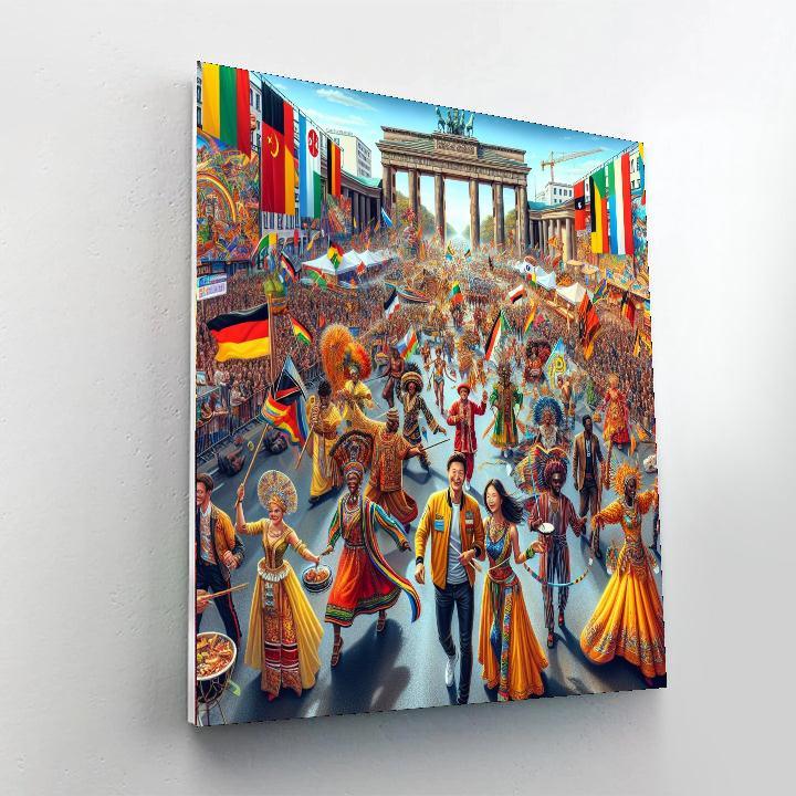 Festival Of Cultures - Germany Paint By Numbers Art
