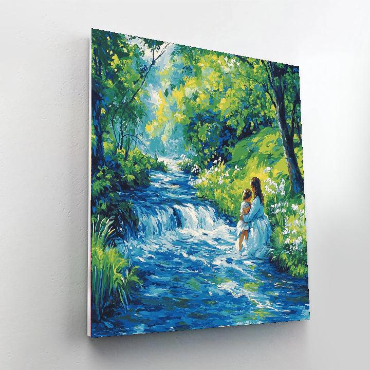 Lullaby By The Stream Paint By Color