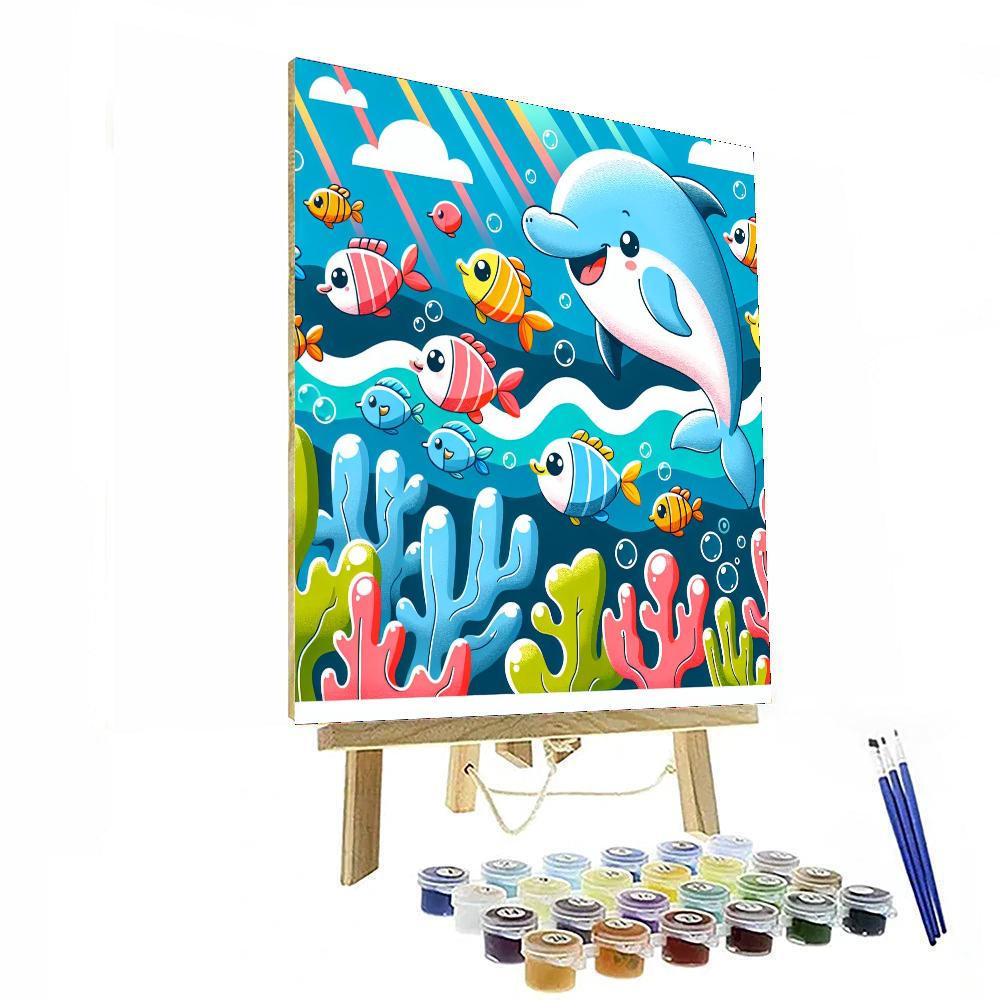 Fantastic Ocean Explorers Paint By Numbers Art