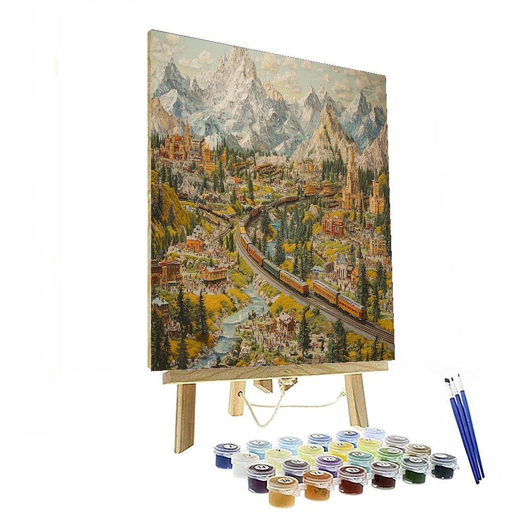 Miniatur Wunderland - Hamburg Paint By Numbers