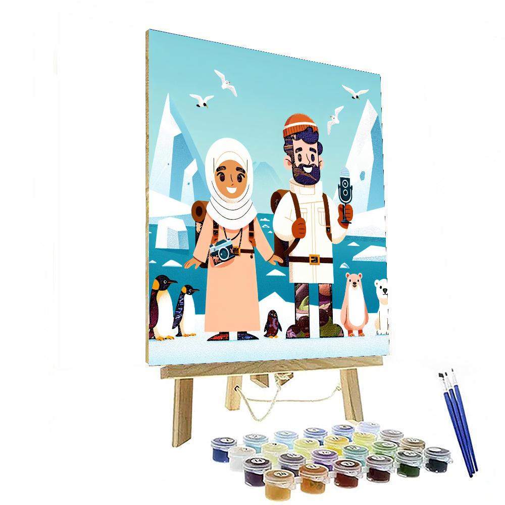 Arctic Expedition Team Paint By Numbers