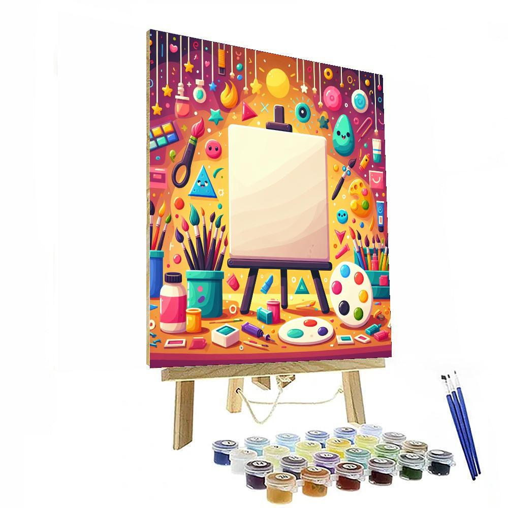 Colorful Crafts Paint By Numbers Art