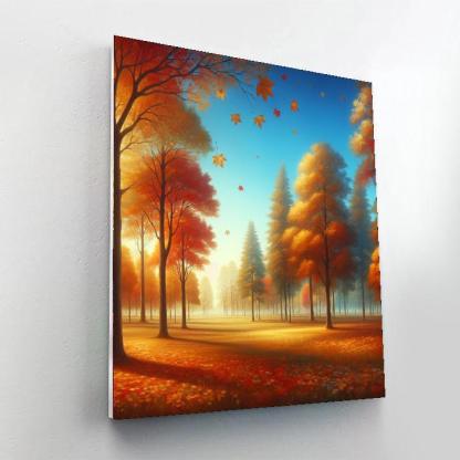 Autumnal Serenity Paint By Number