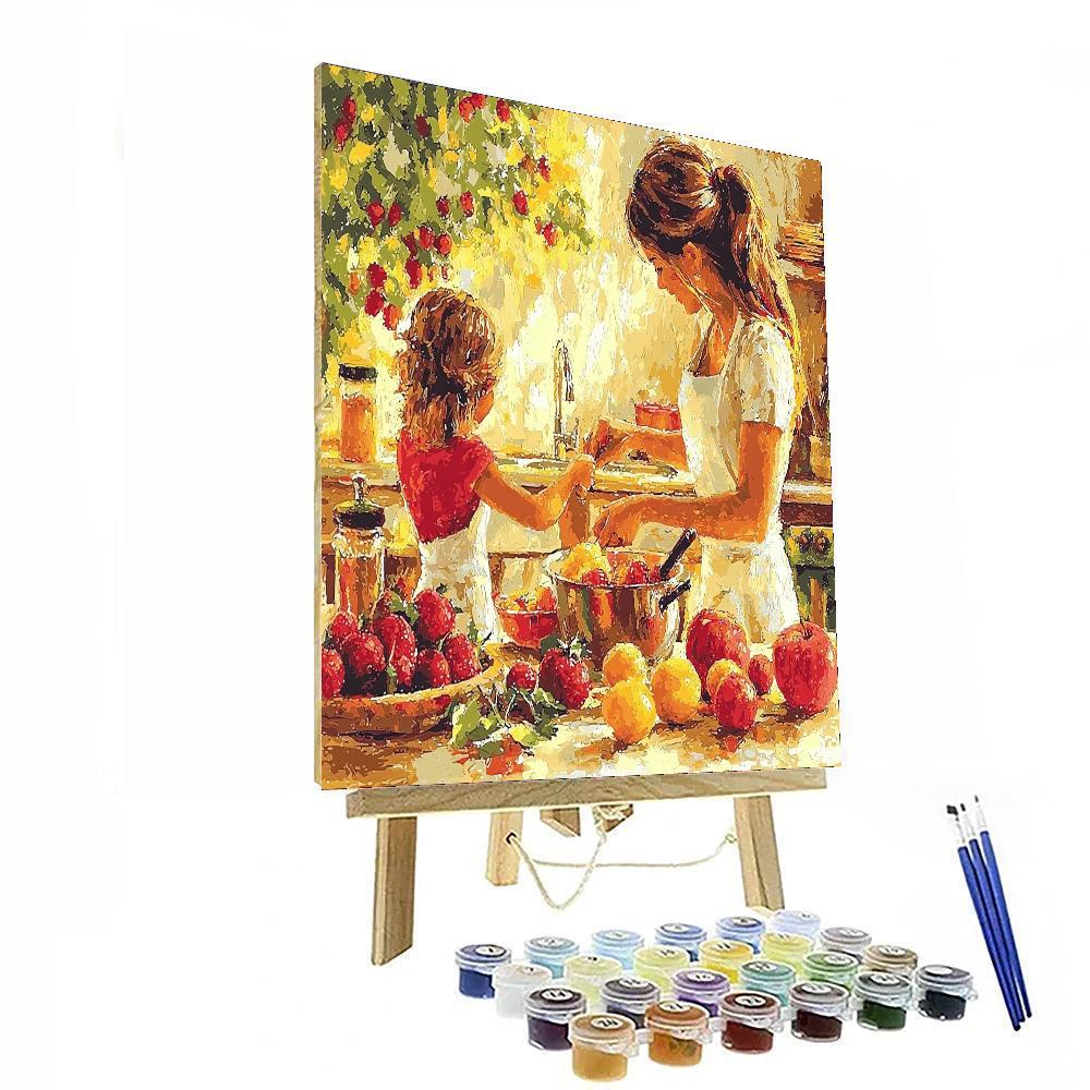 Mommy's Little Chef DIY Paint By Numbers