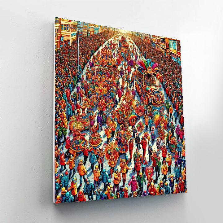 Mardi Gras - Germany Paint By Color