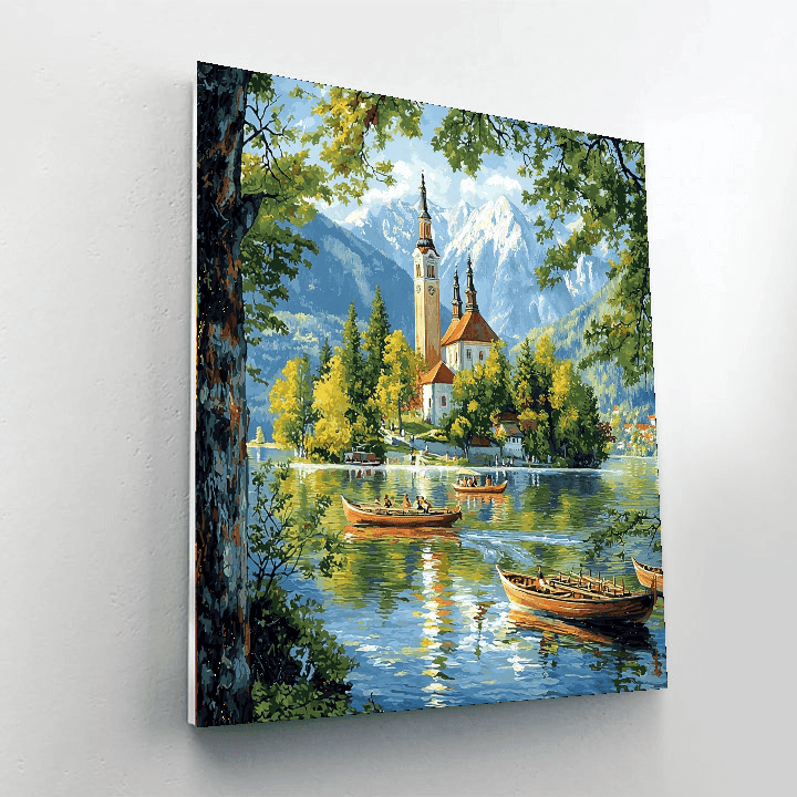 Bled Island Paint By Numbers Kits