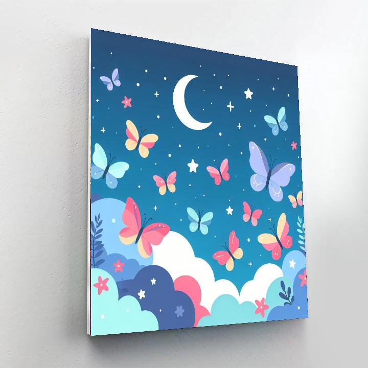Butterfly Dreams Paint By Numbers Art