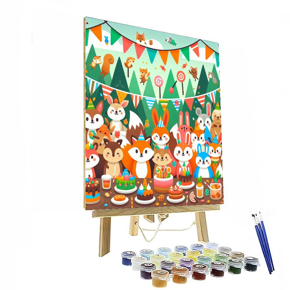 Forest Festival Numbered Painting Kits