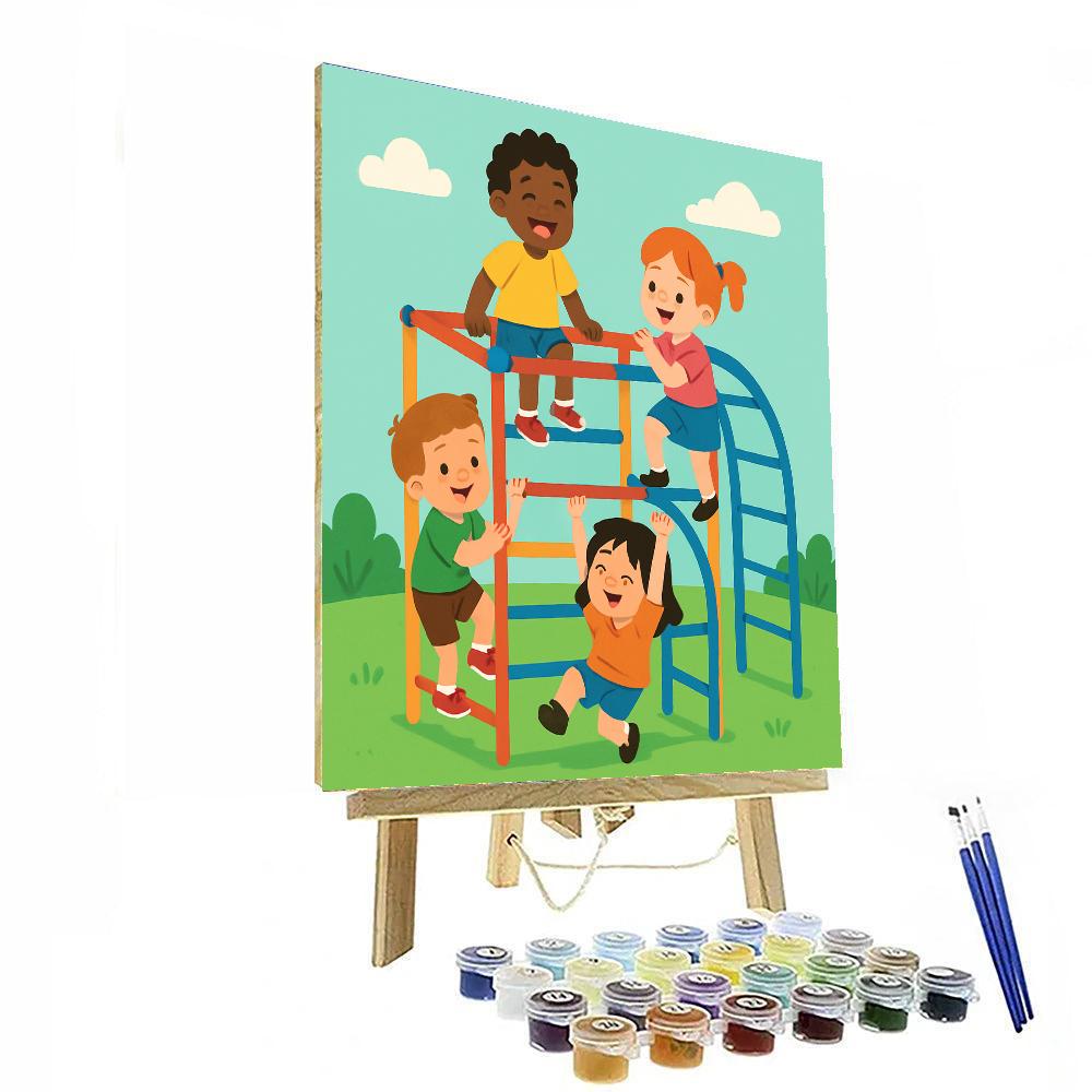 Jungle Gym Adventures Paint By Number