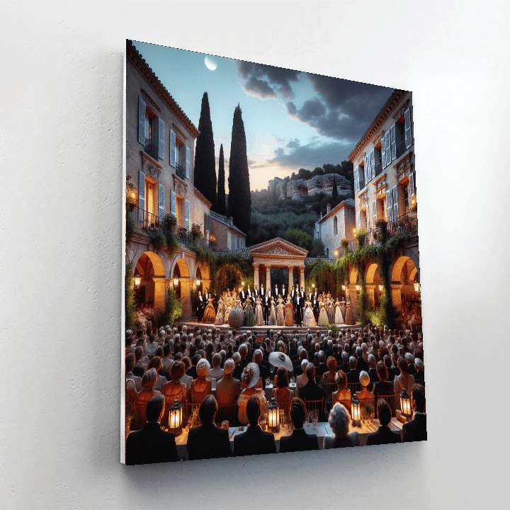 Aix-en-provence Opera Festival - France Paint By Color