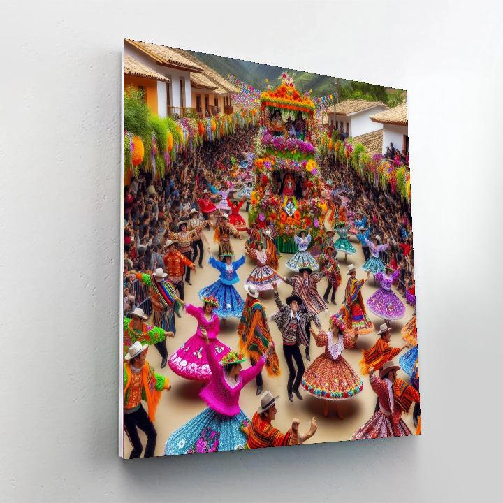 Festa De La Tirana Number Painting