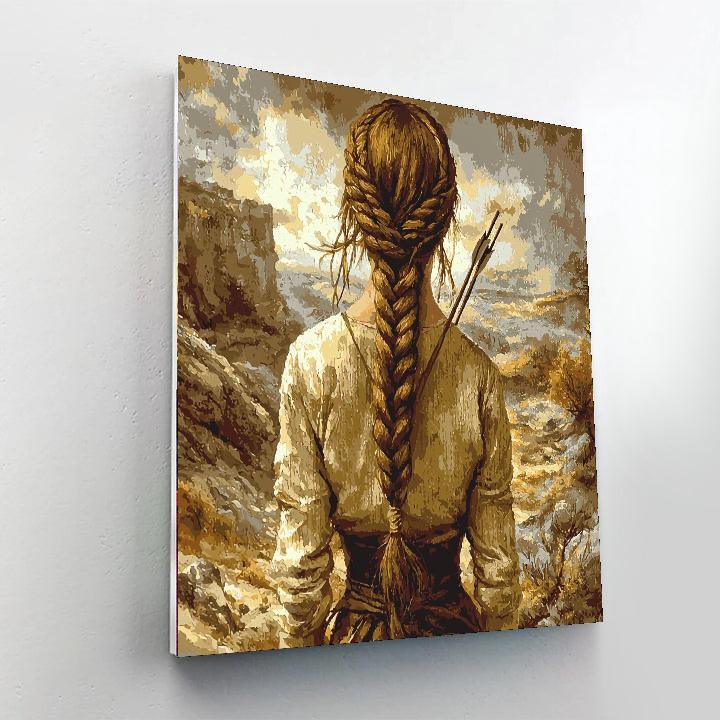 Jennifer Lawrence: The Daring Journey Of Katniss Everdeen Paint By Color