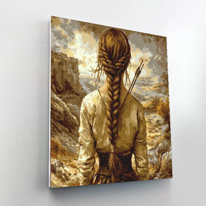 Jennifer Lawrence: The Daring Journey Of Katniss Everdeen Paint By Color