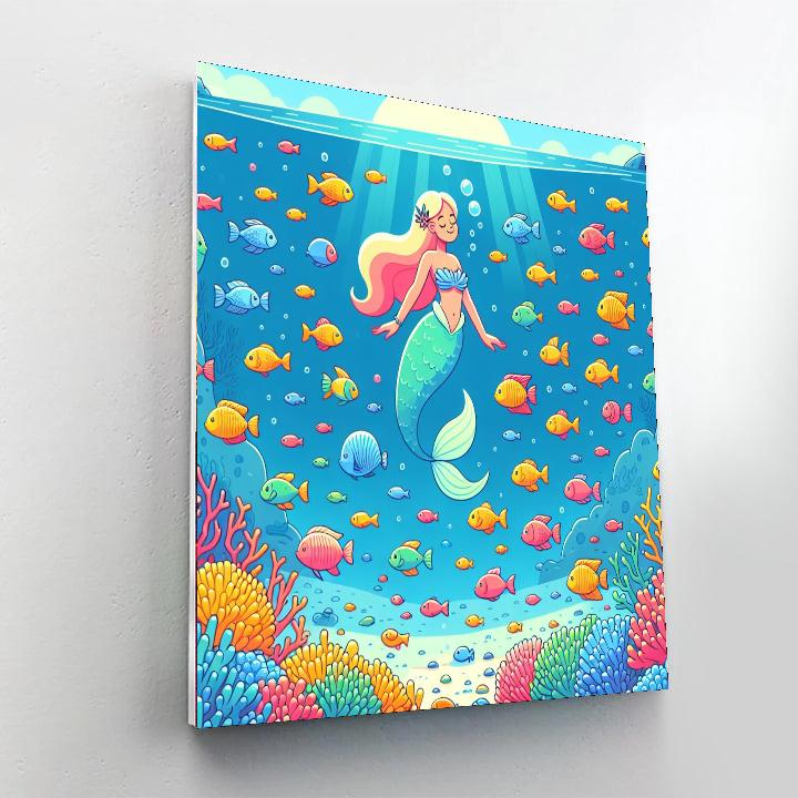 Mystic Mermaid Numbered Painting Kits