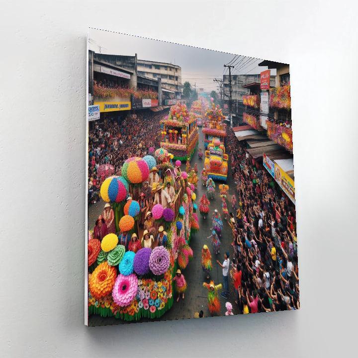 Carnival Of Flowers - Zundert Number Painting