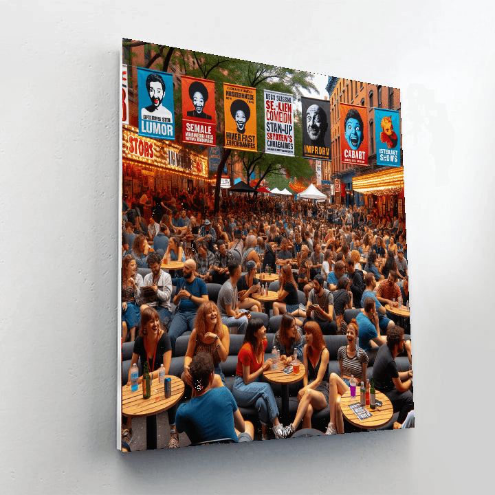 The Melbourne International Comedy Festival - Australia DIY Paint By Numbers