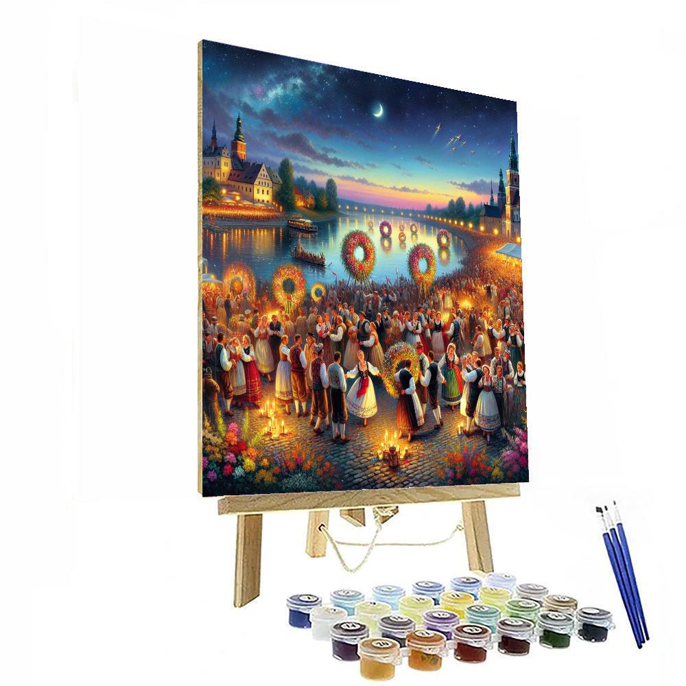 Kraków Wianki Paint By Numbers Art