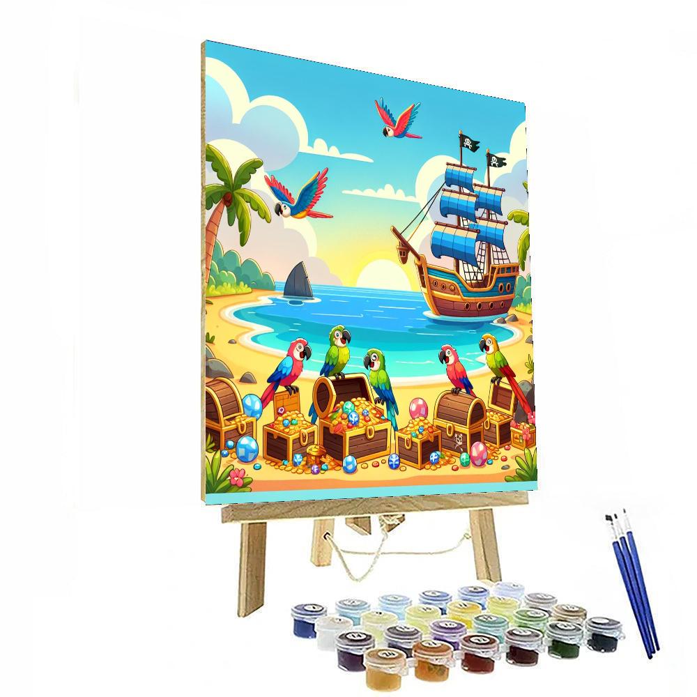 Pirate Cove Expedition Painting Number Kit