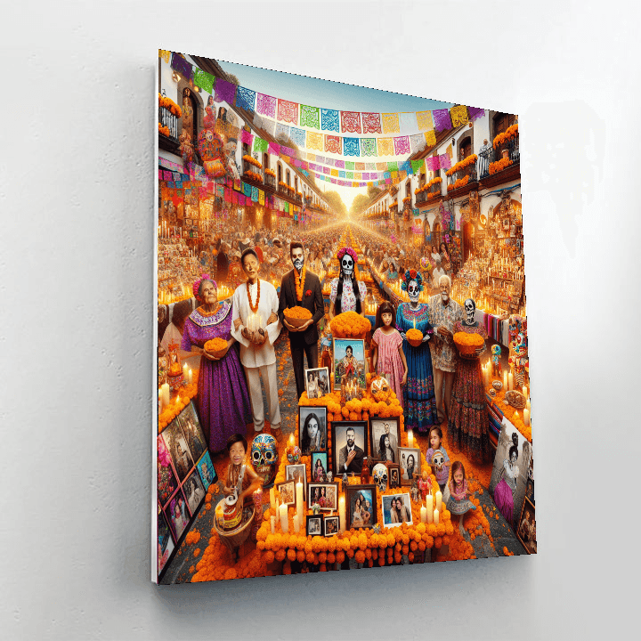 Día De Muertos - Mexico DIY Paint By Numbers