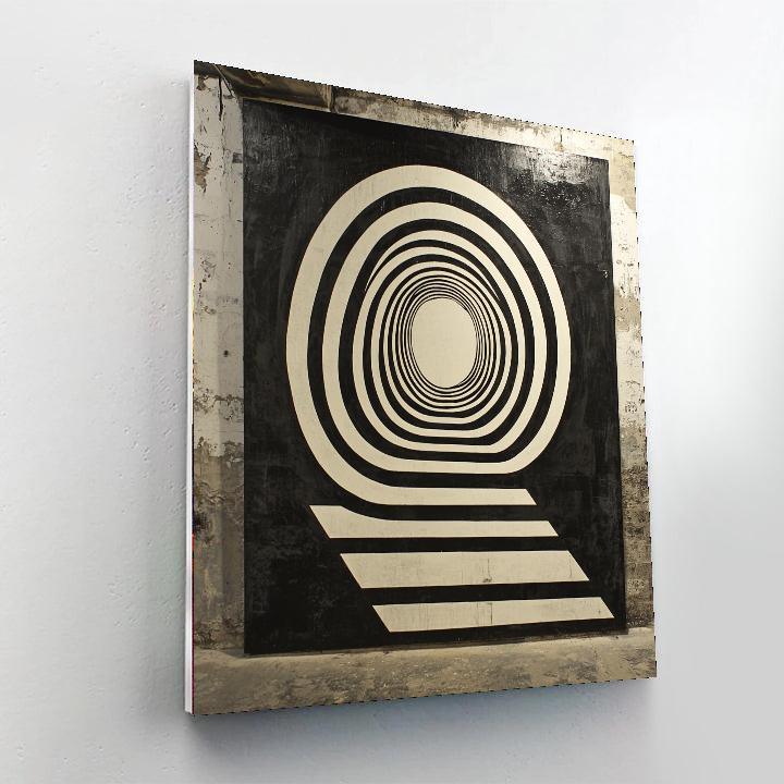 M.C. Escher Inspired Infinite Steps Wall Art  Paint By Number