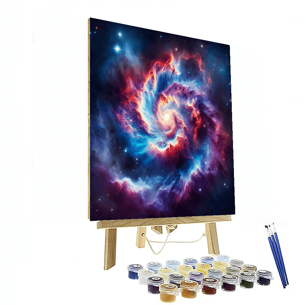 Cosmic Nebula Wonders Number Painting