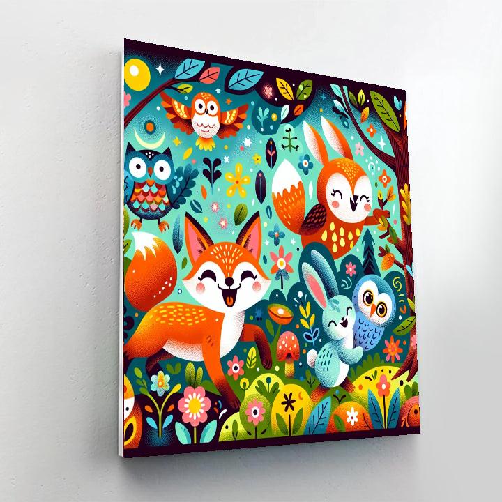 Forest Fairy Tales Painting Number Kit