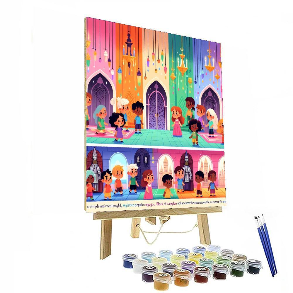 Fairy Tale Castle Quest Paint By Numbers
