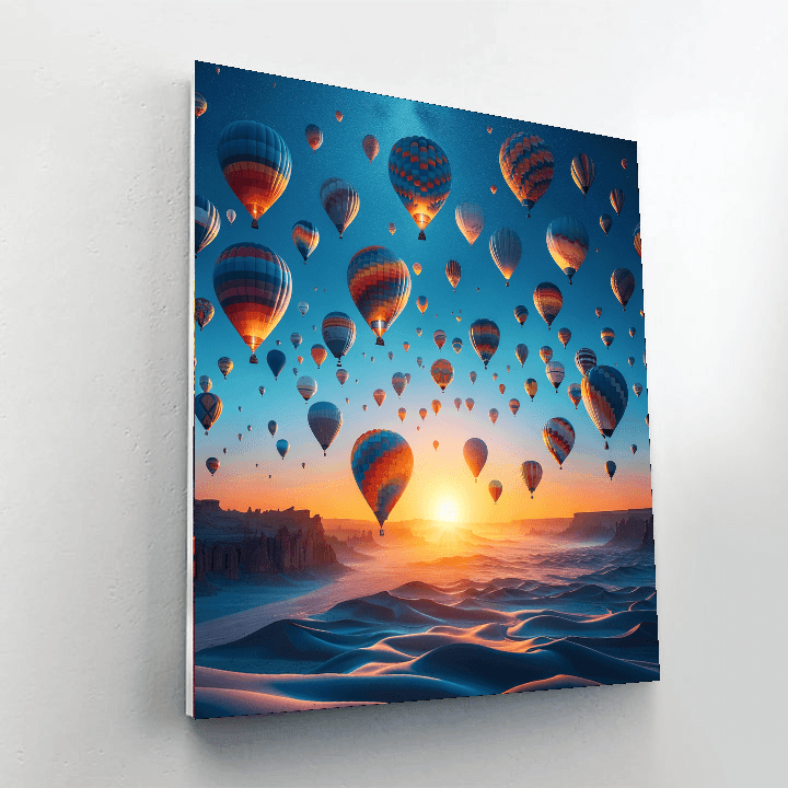 Albuquerque International Balloon Fiesta - United States Number Painting