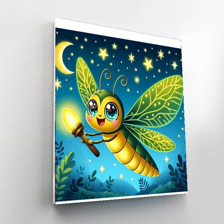 Bright Firefly Paint By Numbers