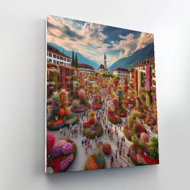 Merano Flower Festival - Italy Paint By Number