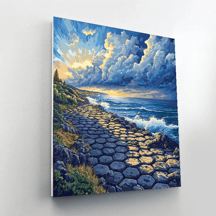 Giants Causeway - Northern Ireland Paint By Numbers