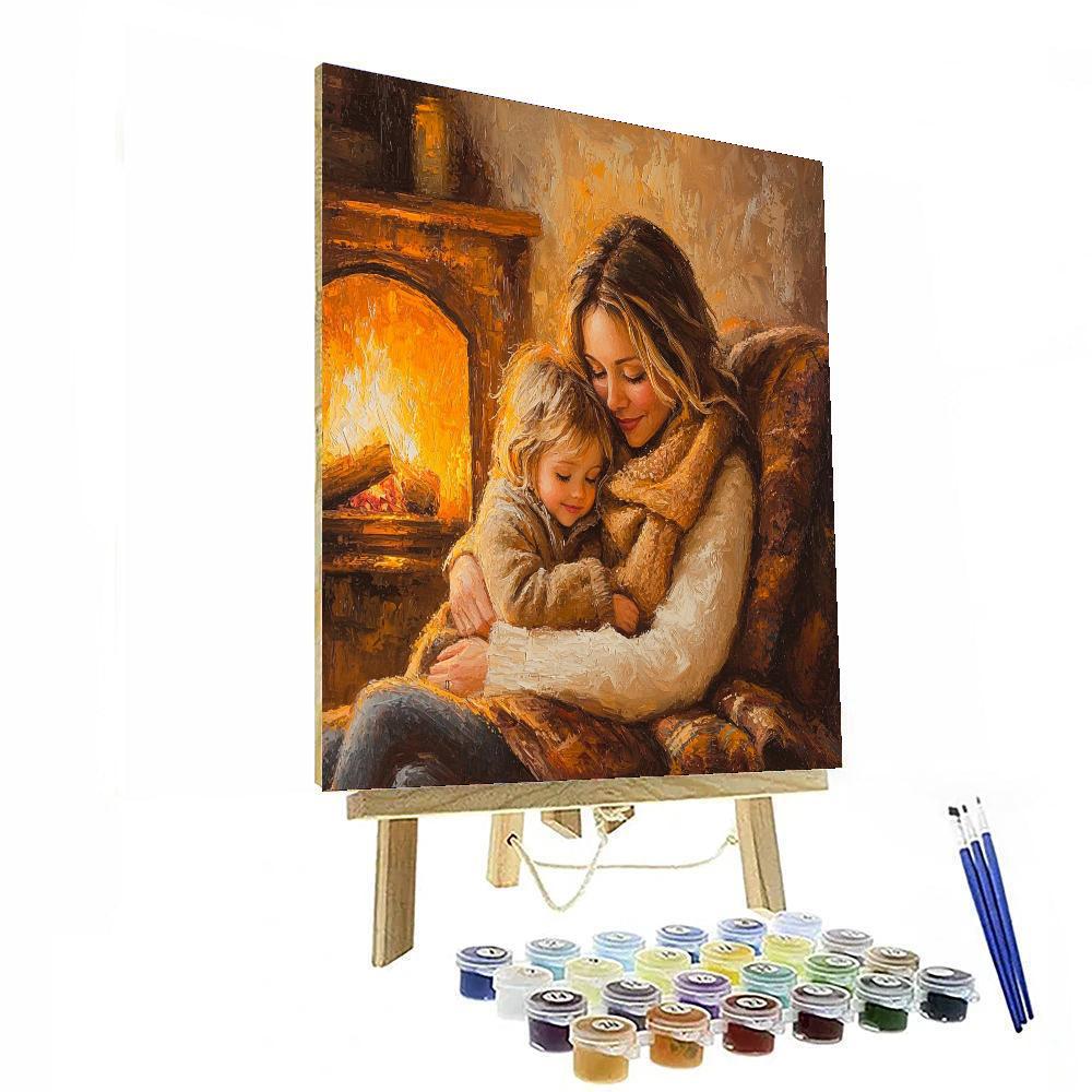 Mom's Heart Of Gold Paint By Numbers Kits