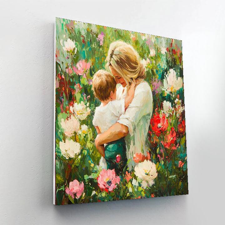 Garden Of Heartfelt Hugs Paint By Number