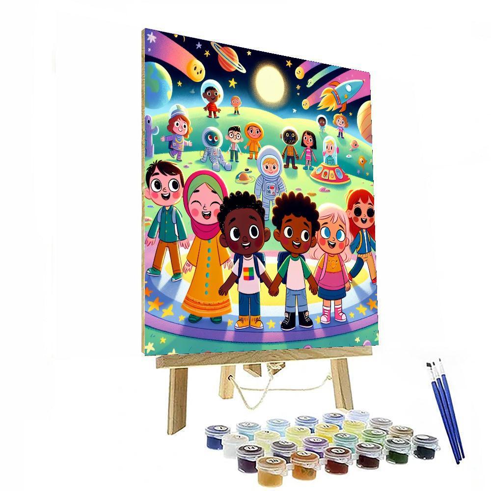 Cosmic Connection Voyage Paint By Numbers Kits
