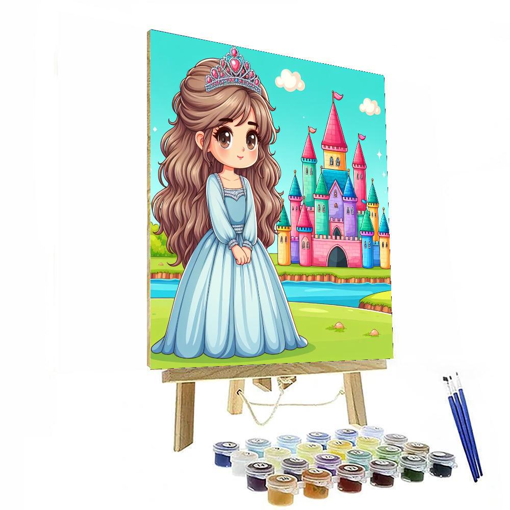Princess In Her Castle Painting By Numbers Kit