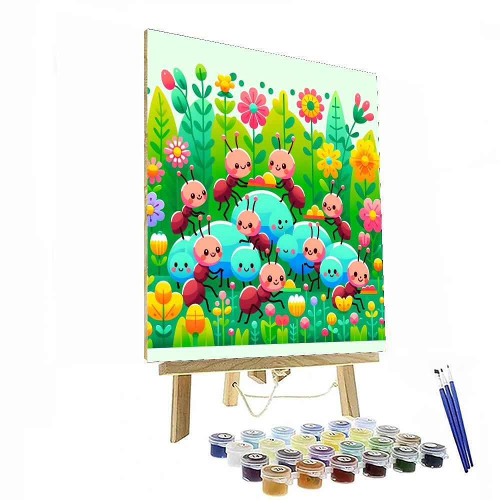 Busy Little Ants Numbered Painting Kits